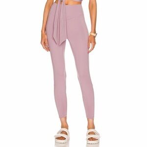 REVOLVE Le Ore Andria Mesh Panel Ankle Leggings